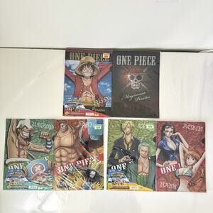 Three One Piece Ichiban Kuji Prize Visual‎ Art Sheet Clear File Poster